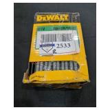 DeWalt 18GA 1/4" Narrow Crown Staples