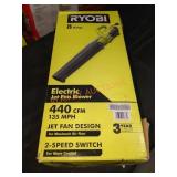 Ryobi Corded Jet Fan Blower