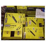 Ryobi Shelf Lot 7 Tools, Various Blowers,