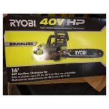 Ryobi 40v 16" Chainsaw Kit