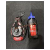 Milwaukee bold line chalk reel and chalk refill