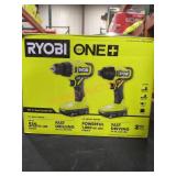 Ryobi 18v Brushless 2-TOOL Combo Kit Drill Driver