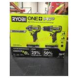 Ryobi 18v Brushless 2-TOOL Combo Kit Drill Driver