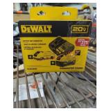 DeWalt 20v 6 and 4 ah batteries and charger
