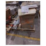 Skid Lot, Various Size Blinds, LED Light