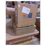 Skid Lot Bathroom Sink, HVAC Parts, Blinds,