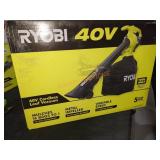 Ryobi 40v Leaf Vacuum, Tool Only