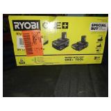 Ryobi 18v 4ah & 2Ah Starter Kit