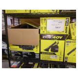 Ryobi Shelf Lot 6 Tools, Various Blowers, Tool