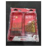 Milwaukee Red Helix Titanium 23pc Drill Bit Set