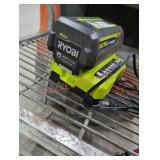 Ryobi 40v 4 ah battery and charger