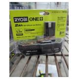 Ryobi 18v 2 ah battery