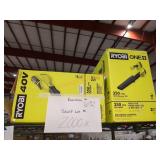 Ryobi Shelf Lot 2 Tools, Various Blowers,Tool