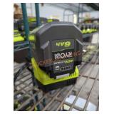 Ryobi 40v 6 ah battery and charger