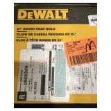 DeWalt 21 degree round head nails