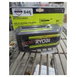 Ryobi 40v 4 ah battery