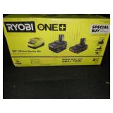Ryobi 18v Lithium Starter Kit