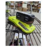 Ryobi 18v 4 ah battery and charger