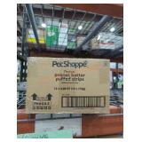 1 box of peanut butter puffed strips dog treats