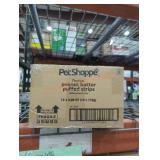 1 box of peanut butter puffed strips dog treats