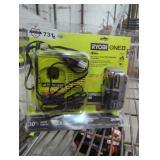 Ryobi 18v 4 ah battery and charger