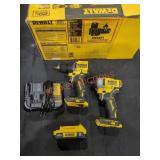 DeWalt 20v MAX Brushless 2-Tool Combo Kit Drill