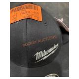 Milwaukee L-XL black fitted flexfit hat