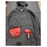 Milwaukee M12 Heated Hoodie Kit, Black XL