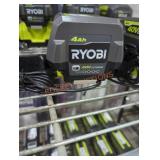 Ryobi 40v 4 ah battery and charger