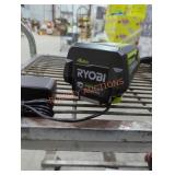 Ryobi 40v 4 ah battery and charger