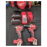Milwaukee M18 2-TOOL Combo Kit Hammer Drill