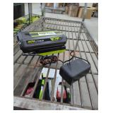Ryobi 40v 2 ah battery and charger