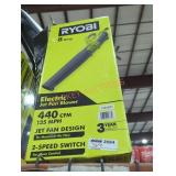 Ryobi electric jet fan blower 440 cfm
