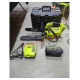 Ryobi 40V 12" Chainsaw Kit