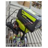 Ryobi 40v 6 ah battery and charger