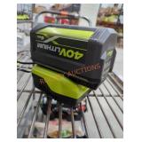 Ryobi 40v 6 ah battery and charger