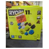 Ryobi 11 PC scrubber accessory kit