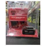 Milwaukee M18 Red Lithium 5ah Battery And Charger