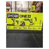 Ryobi 18v 6-TOOL Combo Kit Drill Driver, Impact