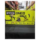 Ryobi 18v 6-TOOL Combo Kit Drill Driver, Impact