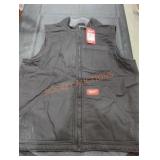 Milwaukee Heavy Duty Sherpa Lined Vest, XL Black