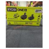 Ryobi 18V Lithium Starter Kit