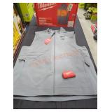 Milwaukee M12 Heated Toughshell Vest, Gray 2X