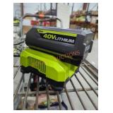 Ryobi 40v 4 ah battery and charger