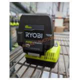 Ryobi 40v 6 ah battery and charger