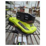 Ryobi 18v 4 ah battery and charger