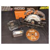 Ridgid 18v 6-1/2" Circular Saw Kit