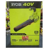 Ryobi 40V Jet Fan Blower
