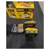 DeWalt 20v MAX Battery And Charger Kit
