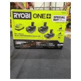 Ryobi 18v Lithium HP Starter Kit